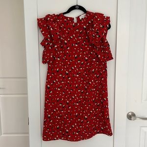 Boutique Puff Sleeve Dress